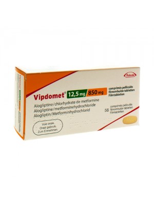 Vipdomet 12.5 mg. / 850 mg. 56 tablets